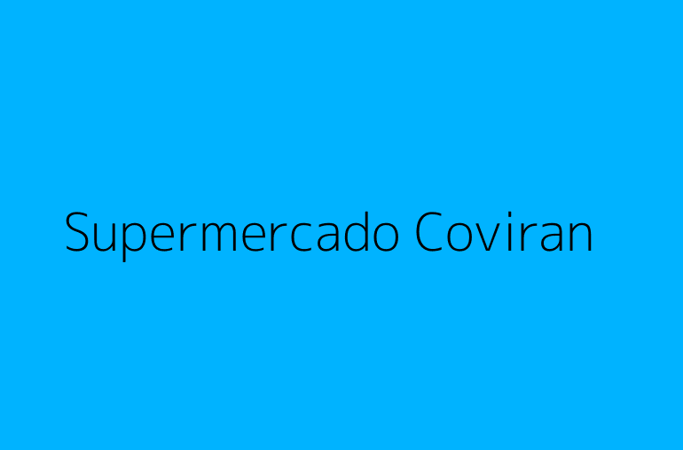 Supermercado Coviran